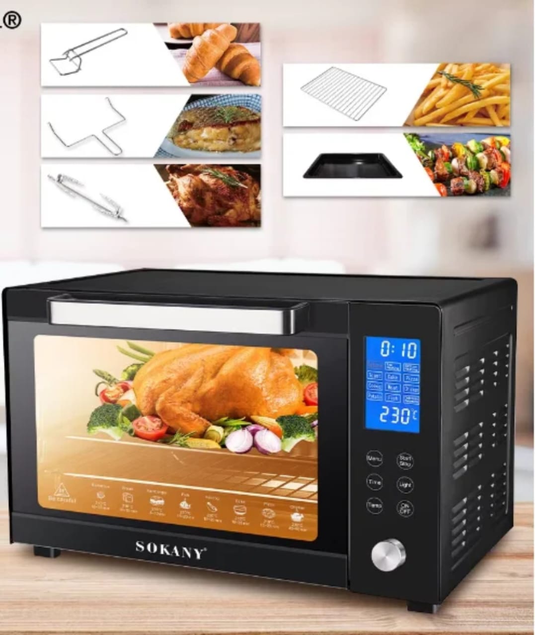 50L Toaster oven (sokany)