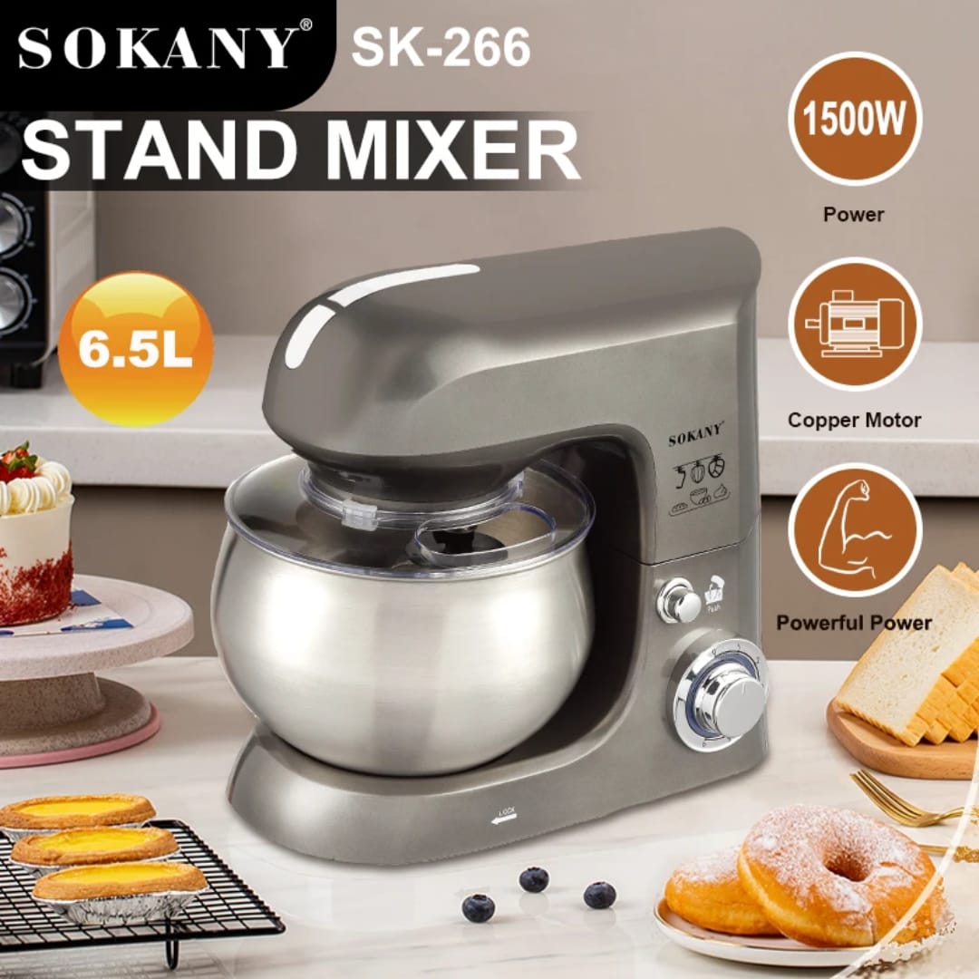Sokany 6.5L stand mixer.