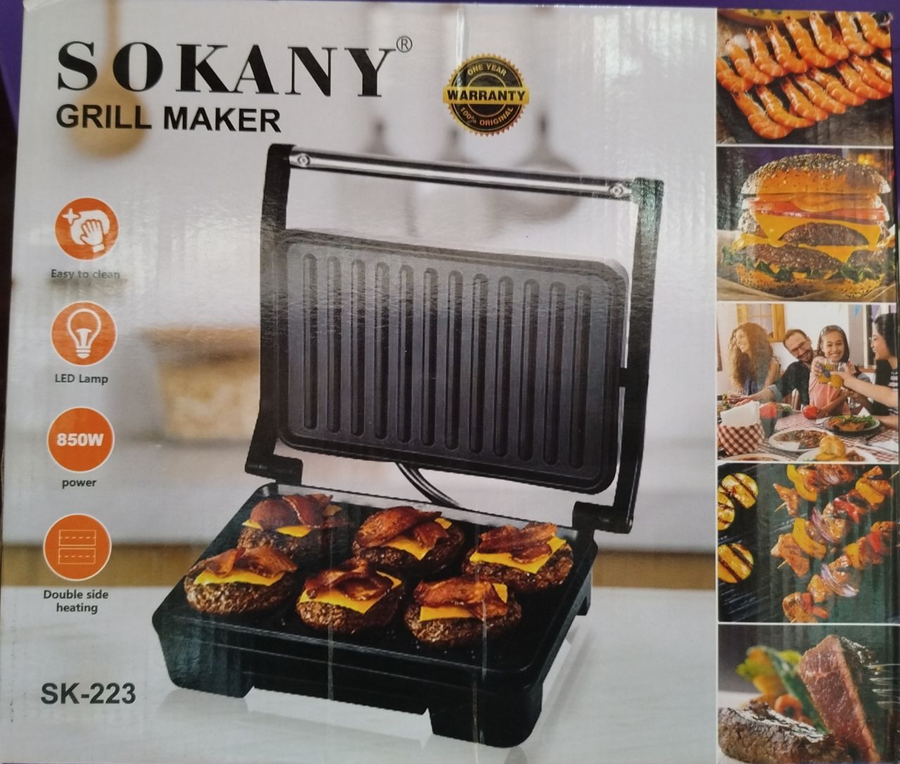 Sokany Grill maker 