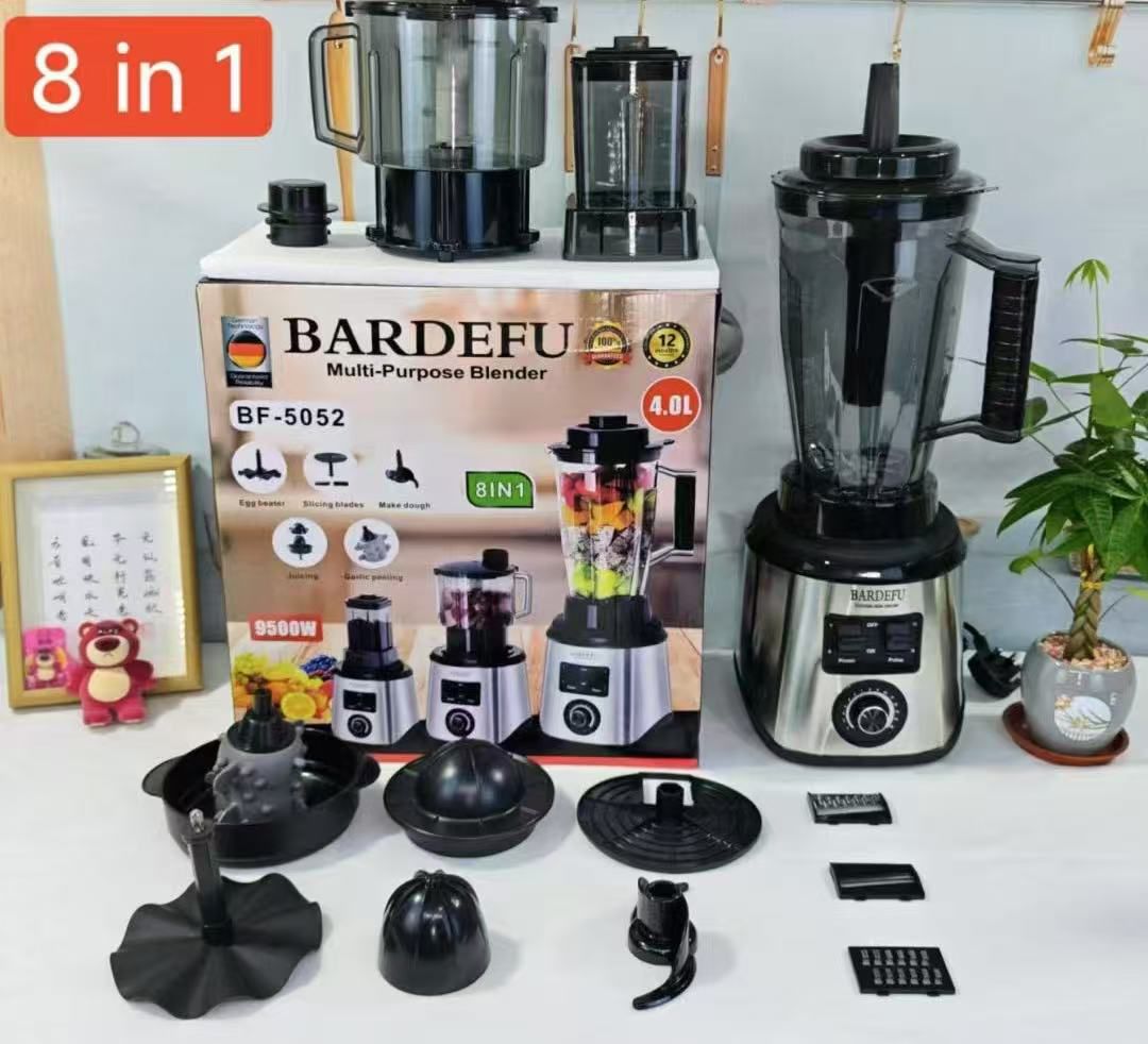8 in 1 Bardefu Blender, 9500W (BF-5052).